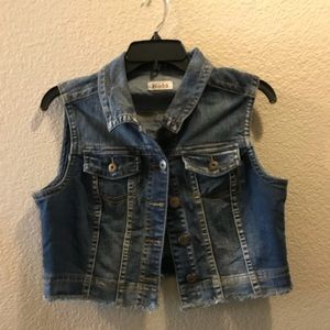 Mudd jean vest
